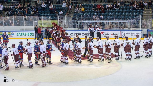 Photo hockey match Genève - Düsseldorf le 06/09/2019