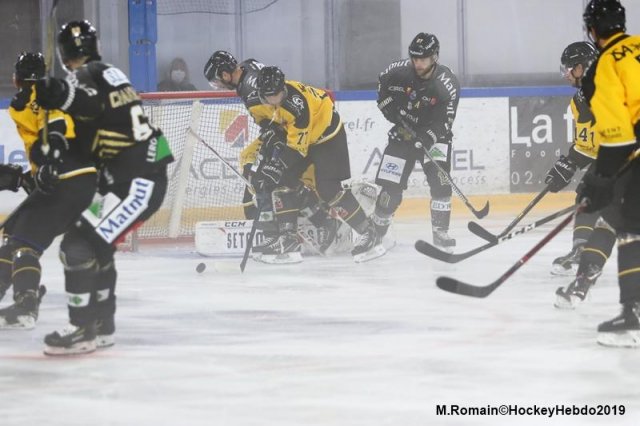 Photo hockey match Rouen - Nice le 13/09/2019