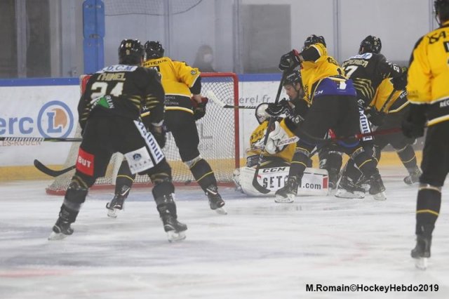 Photo hockey match Rouen - Nice le 13/09/2019