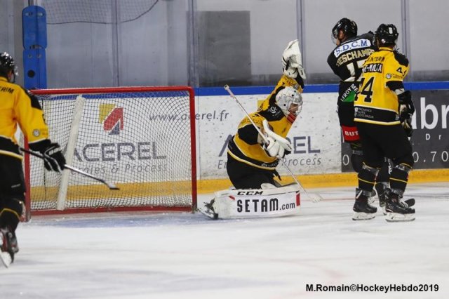 Photo hockey match Rouen - Nice le 13/09/2019