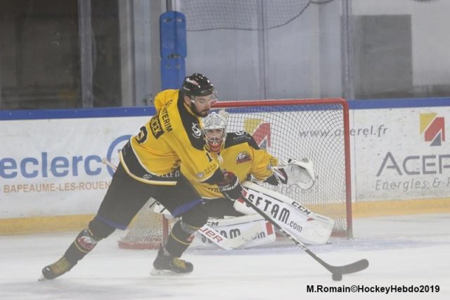 Photo hockey match Rouen - Nice le 13/09/2019
