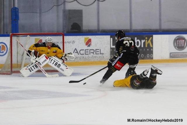 Photo hockey match Rouen - Nice le 13/09/2019