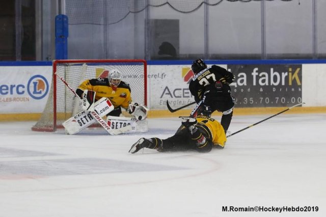 Photo hockey match Rouen - Nice le 13/09/2019
