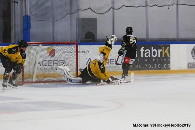 Photo hockey match Rouen - Nice le 13/09/2019
