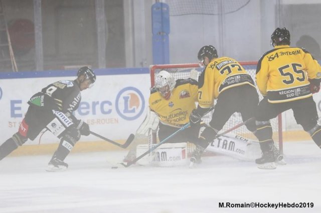 Photo hockey match Rouen - Nice le 13/09/2019