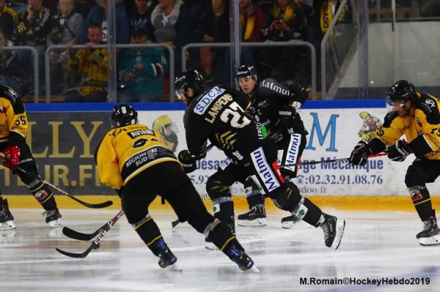 Photo hockey match Rouen - Nice le 13/09/2019