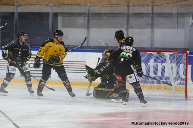 Photo hockey match Rouen - Nice le 13/09/2019