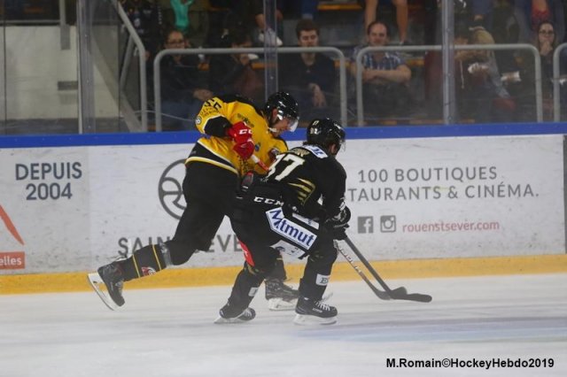 Photo hockey match Rouen - Nice le 13/09/2019