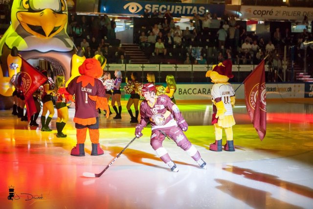 Photo hockey match Genève - Bienne le 14/09/2019