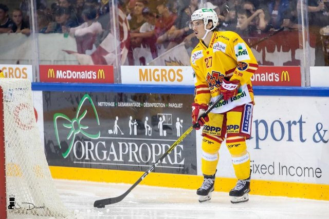 Photo hockey match Genève - Bienne le 14/09/2019