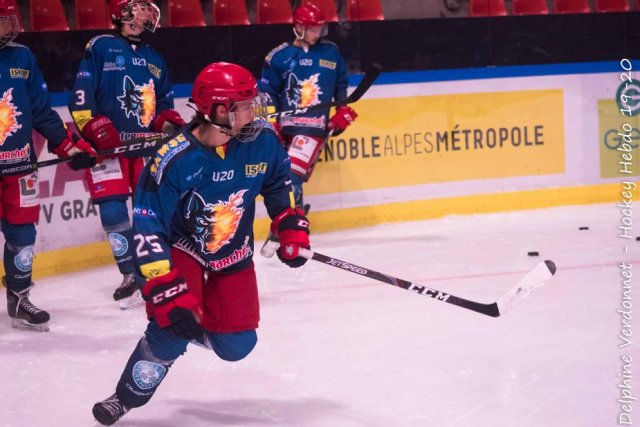 Photo hockey reportage U20 - Grenoble Amiens: un match renversant