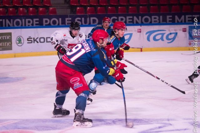 Photo hockey reportage U20 - Grenoble Amiens: un match renversant