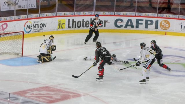 Photo hockey match Amiens  - Rouen le 17/09/2019