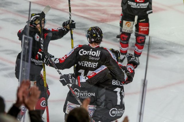 Photo hockey match Amiens  - Rouen le 17/09/2019