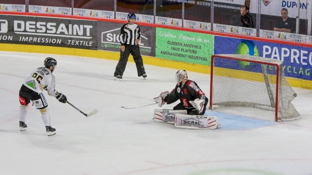 Photo hockey match Amiens  - Rouen le 17/09/2019