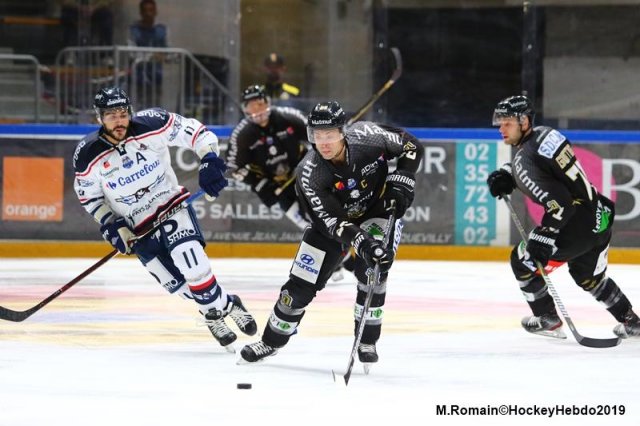 Photo hockey match Rouen - Angers  le 20/09/2019