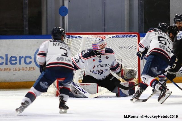 Photo hockey match Rouen - Angers  le 20/09/2019