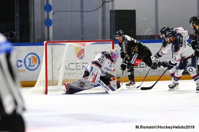 Photo hockey match Rouen - Angers  le 20/09/2019
