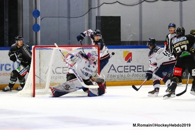 Photo hockey match Rouen - Angers  le 20/09/2019