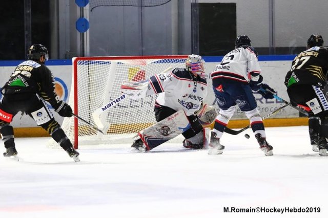Photo hockey match Rouen - Angers  le 20/09/2019