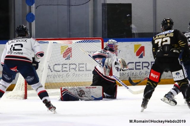 Photo hockey match Rouen - Angers  le 20/09/2019