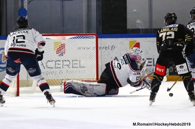Photo hockey match Rouen - Angers  le 20/09/2019