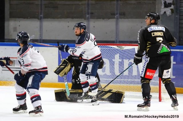 Photo hockey match Rouen - Angers  le 20/09/2019