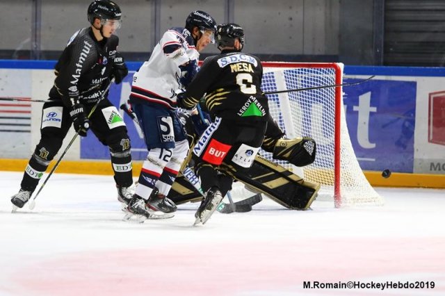 Photo hockey match Rouen - Angers  le 20/09/2019