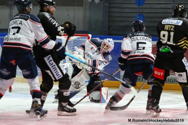Photo hockey match Rouen - Angers  le 20/09/2019