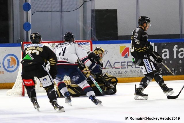 Photo hockey match Rouen - Angers  le 20/09/2019
