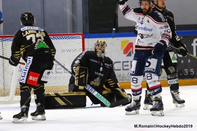 Photo hockey match Rouen - Angers  le 20/09/2019