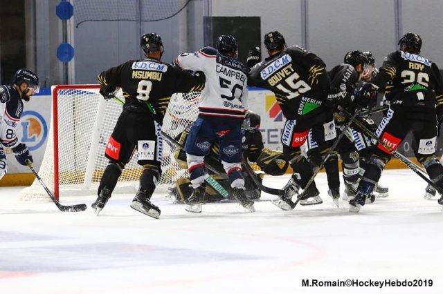 Photo hockey match Rouen - Angers  le 20/09/2019