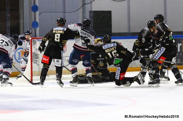 Photo hockey match Rouen - Angers  le 20/09/2019