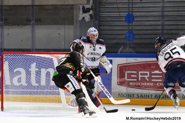 Photo hockey match Rouen - Angers  le 20/09/2019