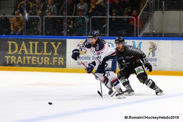 Photo hockey match Rouen - Angers  le 20/09/2019