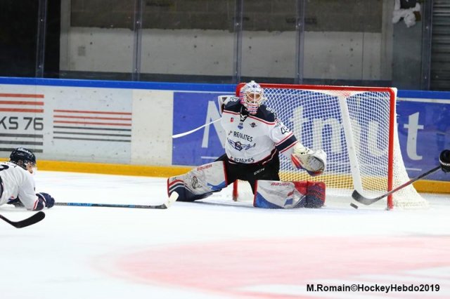 Photo hockey match Rouen - Angers  le 20/09/2019