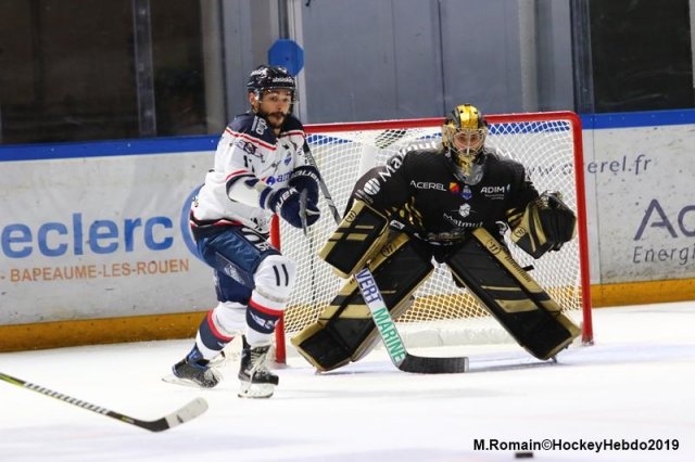 Photo hockey match Rouen - Angers  le 20/09/2019