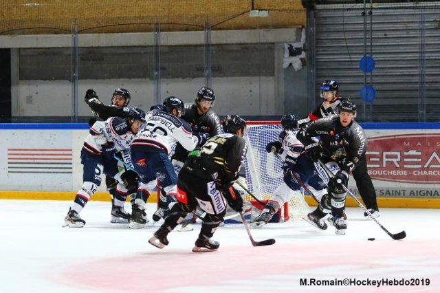 Photo hockey match Rouen - Angers  le 20/09/2019