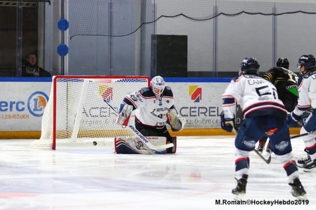 Photo hockey match Rouen - Angers  le 20/09/2019