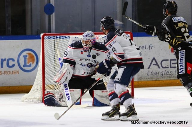 Photo hockey match Rouen - Angers  le 20/09/2019