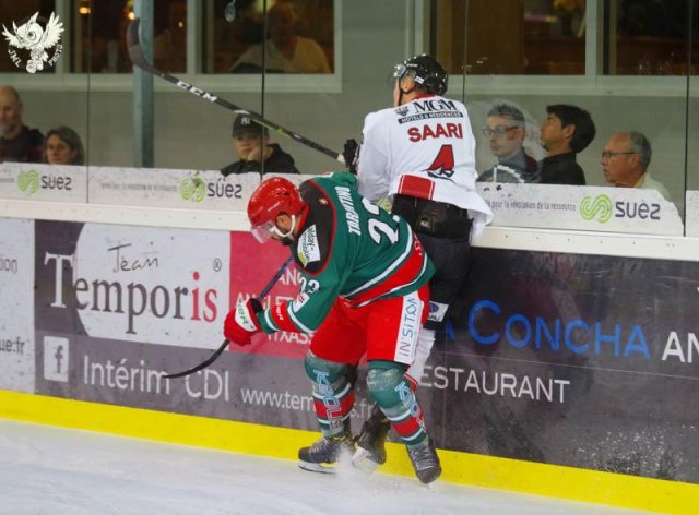 Photo hockey match Anglet - Chamonix  le 20/09/2019