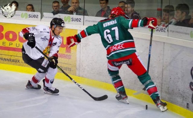 Photo hockey match Anglet - Chamonix  le 20/09/2019