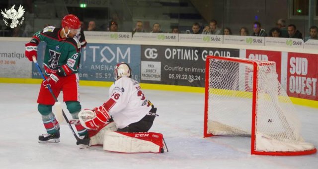 Photo hockey match Anglet - Chamonix  le 20/09/2019