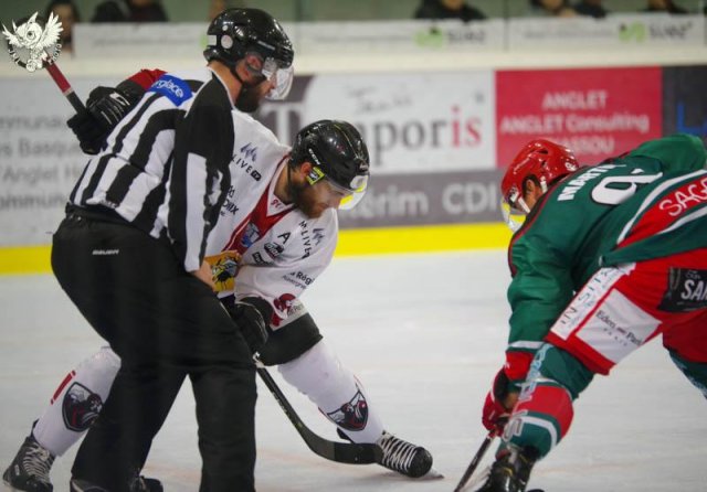 Photo hockey match Anglet - Chamonix  le 20/09/2019
