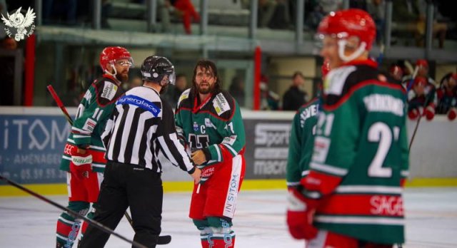 Photo hockey match Anglet - Chamonix  le 20/09/2019