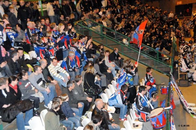 Photo hockey match Bordeaux - Caen  le 28/03/2009