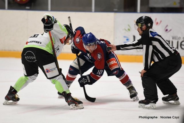 Photo hockey match Wasquehal Lille - Epinal  le 21/09/2019