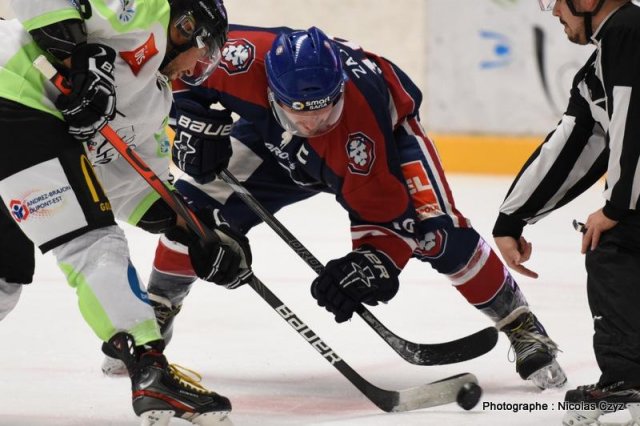 Photo hockey match Wasquehal Lille - Epinal  le 21/09/2019