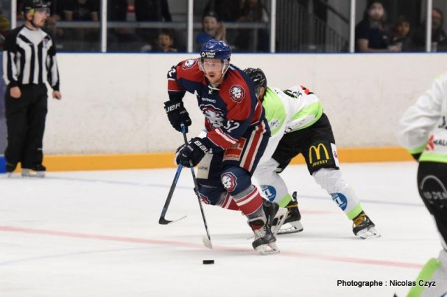Photo hockey match Wasquehal Lille - Epinal  le 21/09/2019