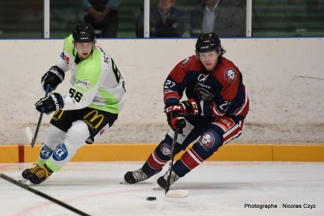 Photo hockey match Wasquehal Lille - Epinal  le 21/09/2019